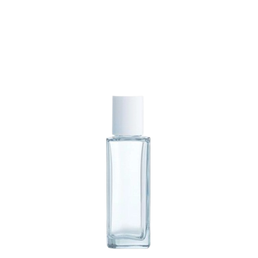 50 ml Square Glass Polymer Lotion Bottle - 3849