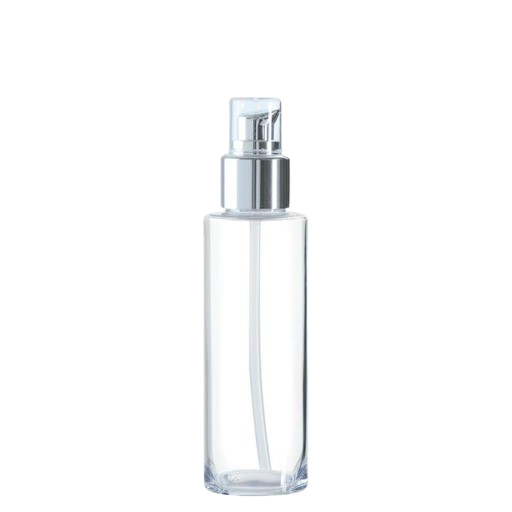100 ml Round Glass Polymer Lotion Bottle - 4005