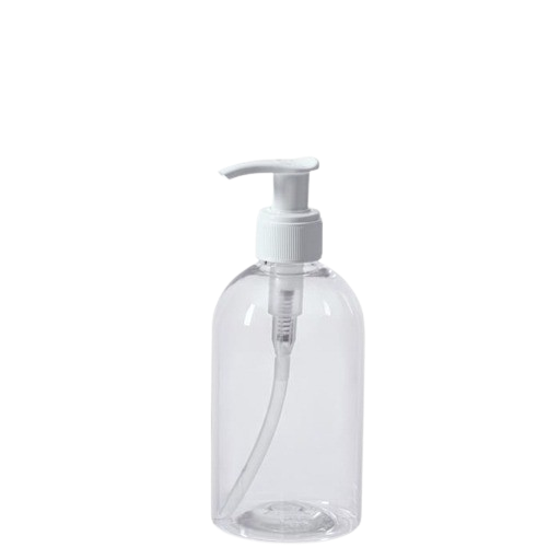 250 ml Boston Style PET Lotion Bottle - 4105