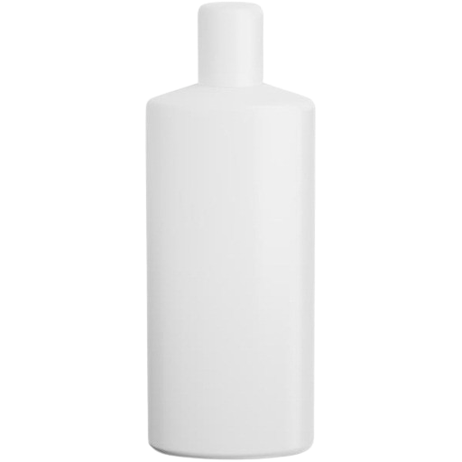 1000 ml Oval HDPE Lotion Bottle - 3444/1