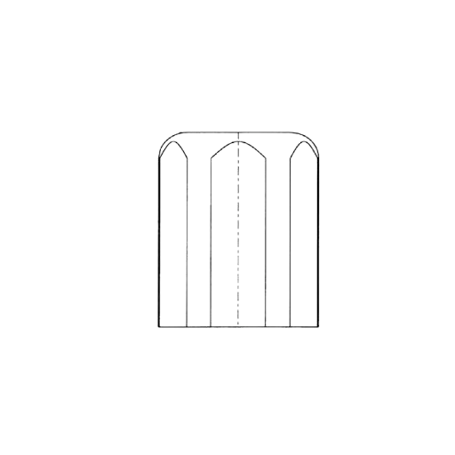 PP Closure - Insert / Plug - Smooth Wall - 1456