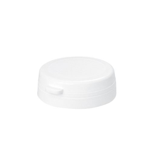 42 mm PE Tamper Evident Lid - Sealing Ring - Snap On - Smooth Wall - 2043